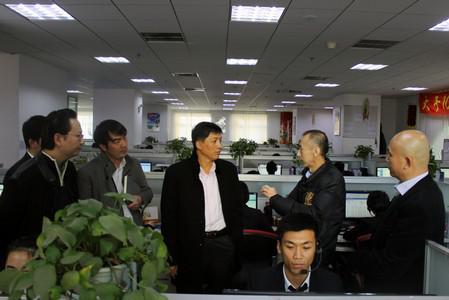 南洋商業銀行大連分行領導來訪錦程集團